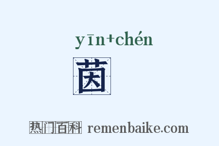 茵蔯是什么意思的图片